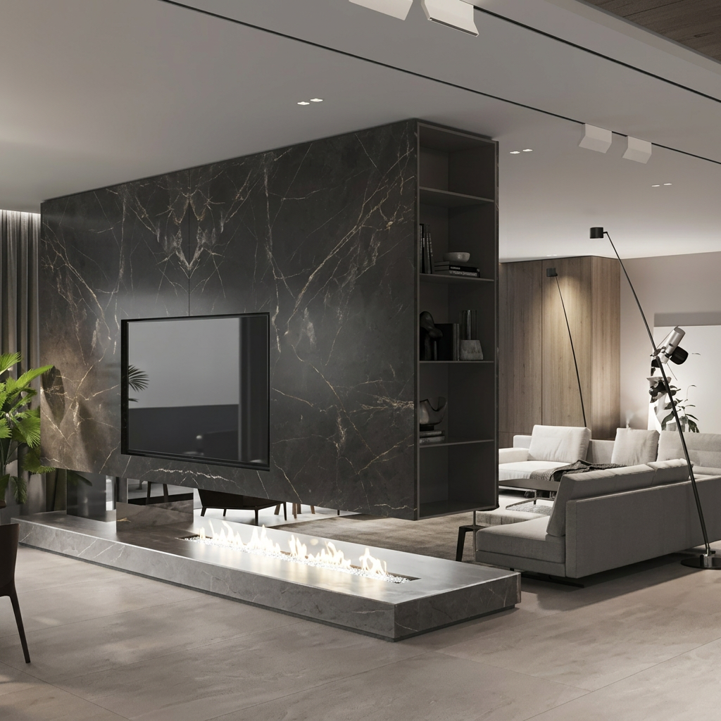 Feature Wall TV