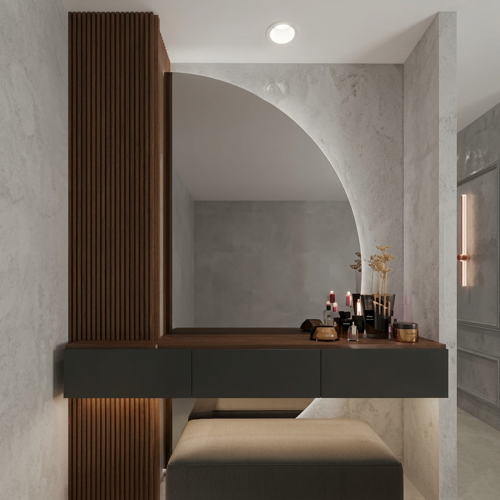 Design Cermin Bulat